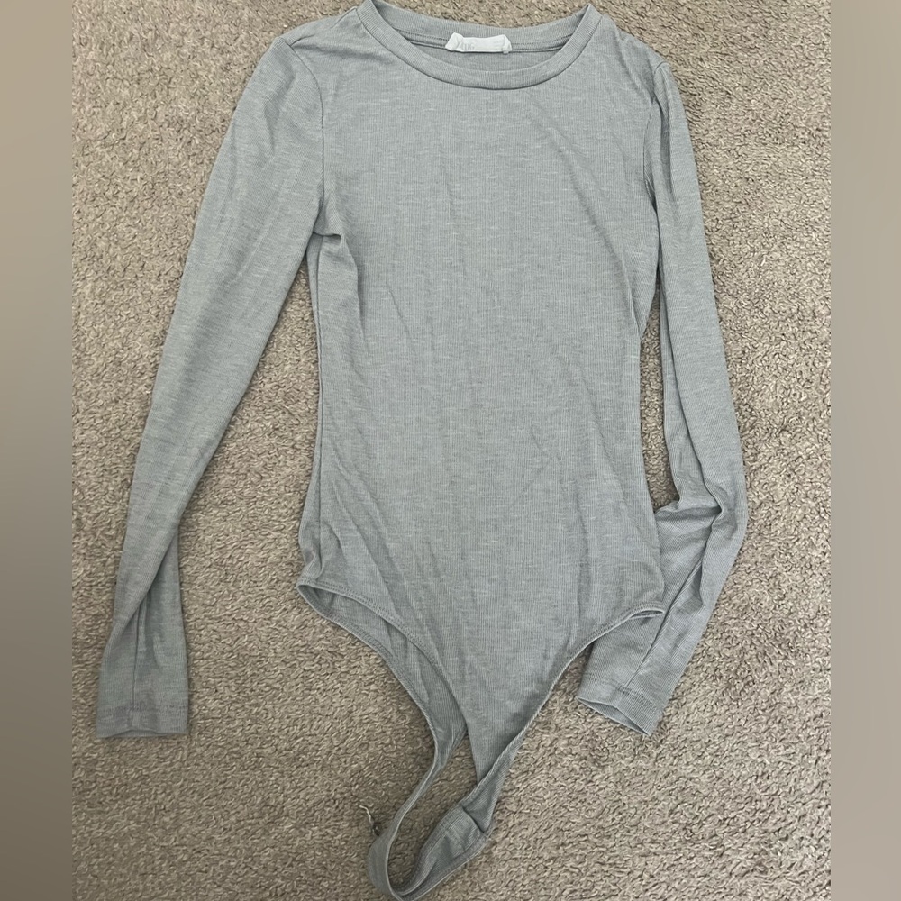 Grey bodysuit